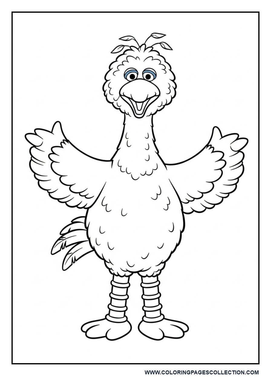Big Bird Standing Tall