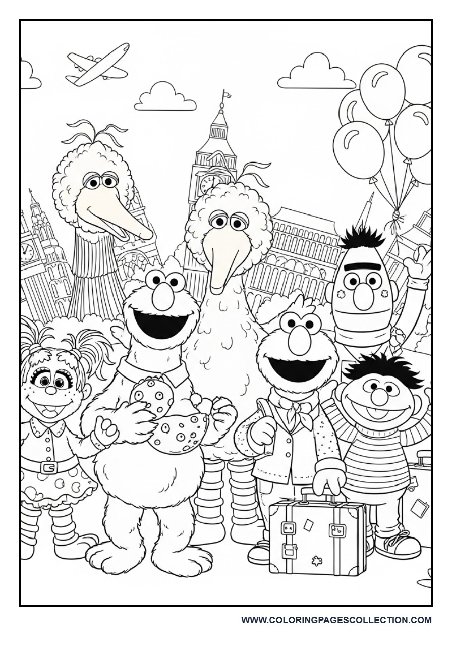 Sesame Street Around the World