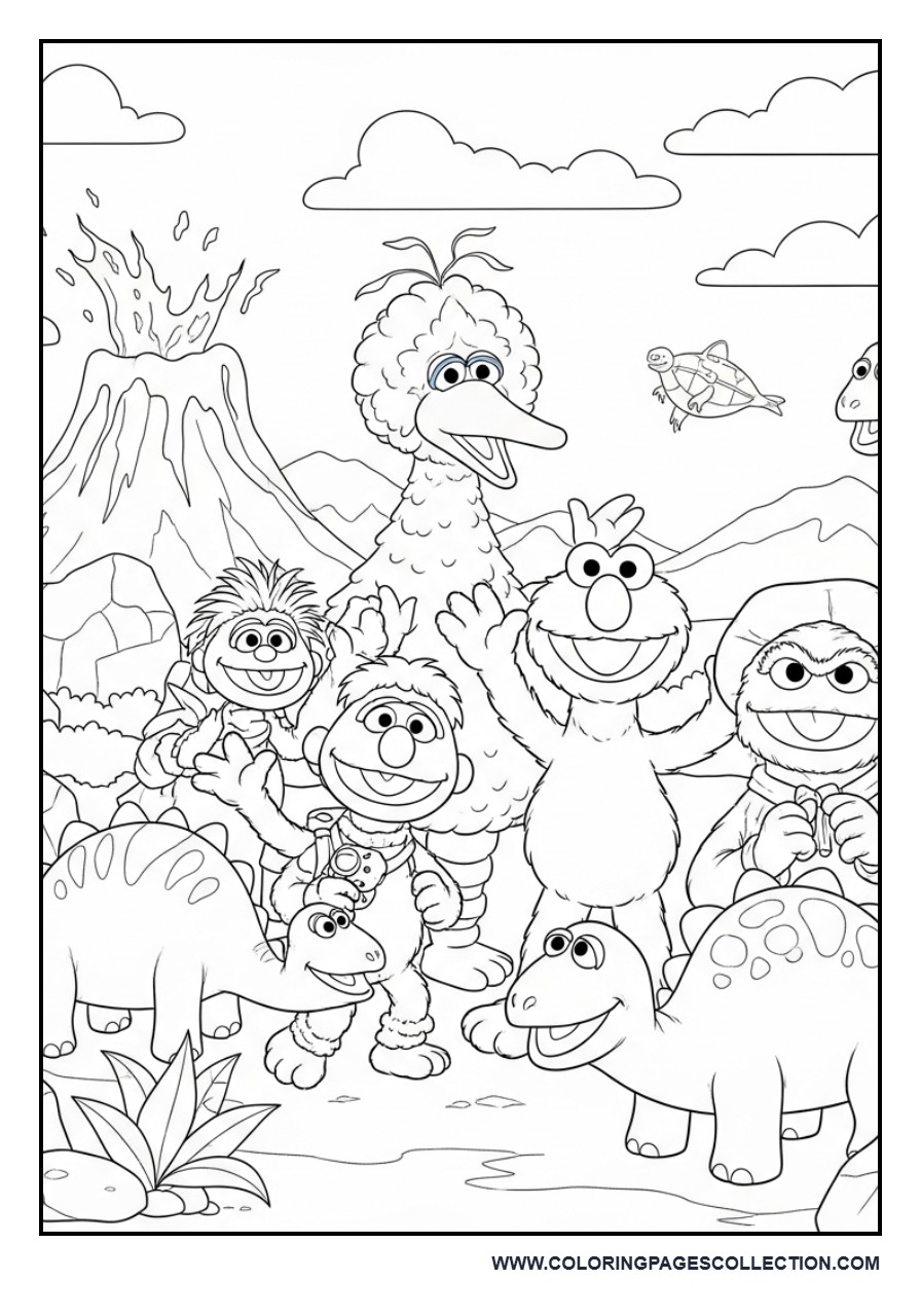 Sesame Street Dinosaur Discovery