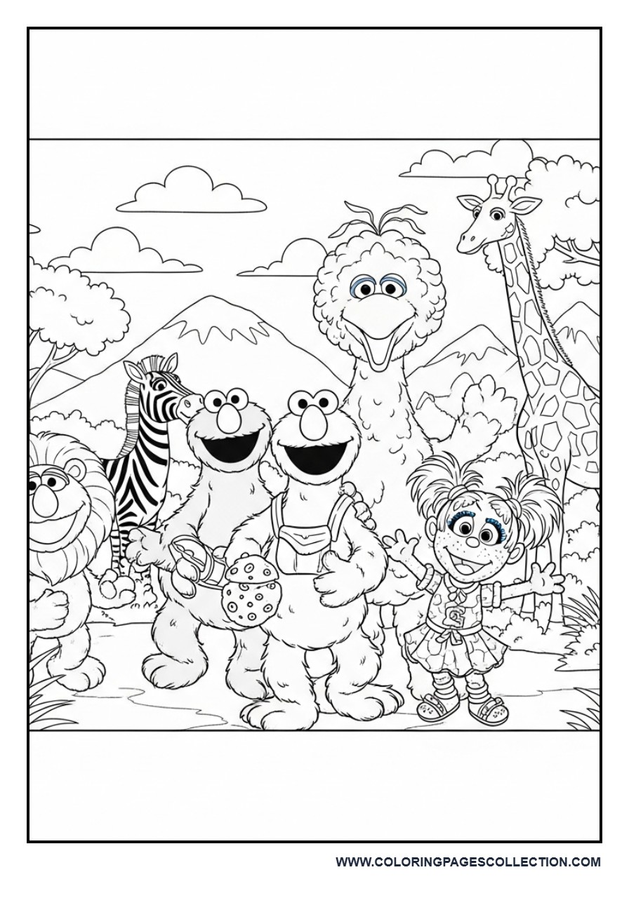Sesame Street Safari Adventure