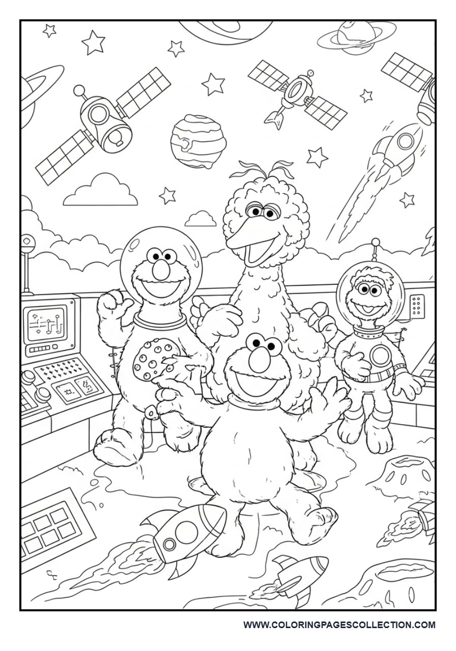 Sesame Street Space Station Mission