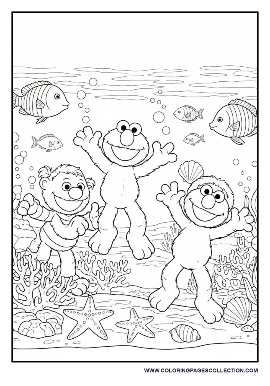 Sesame Street Underwater Adventure