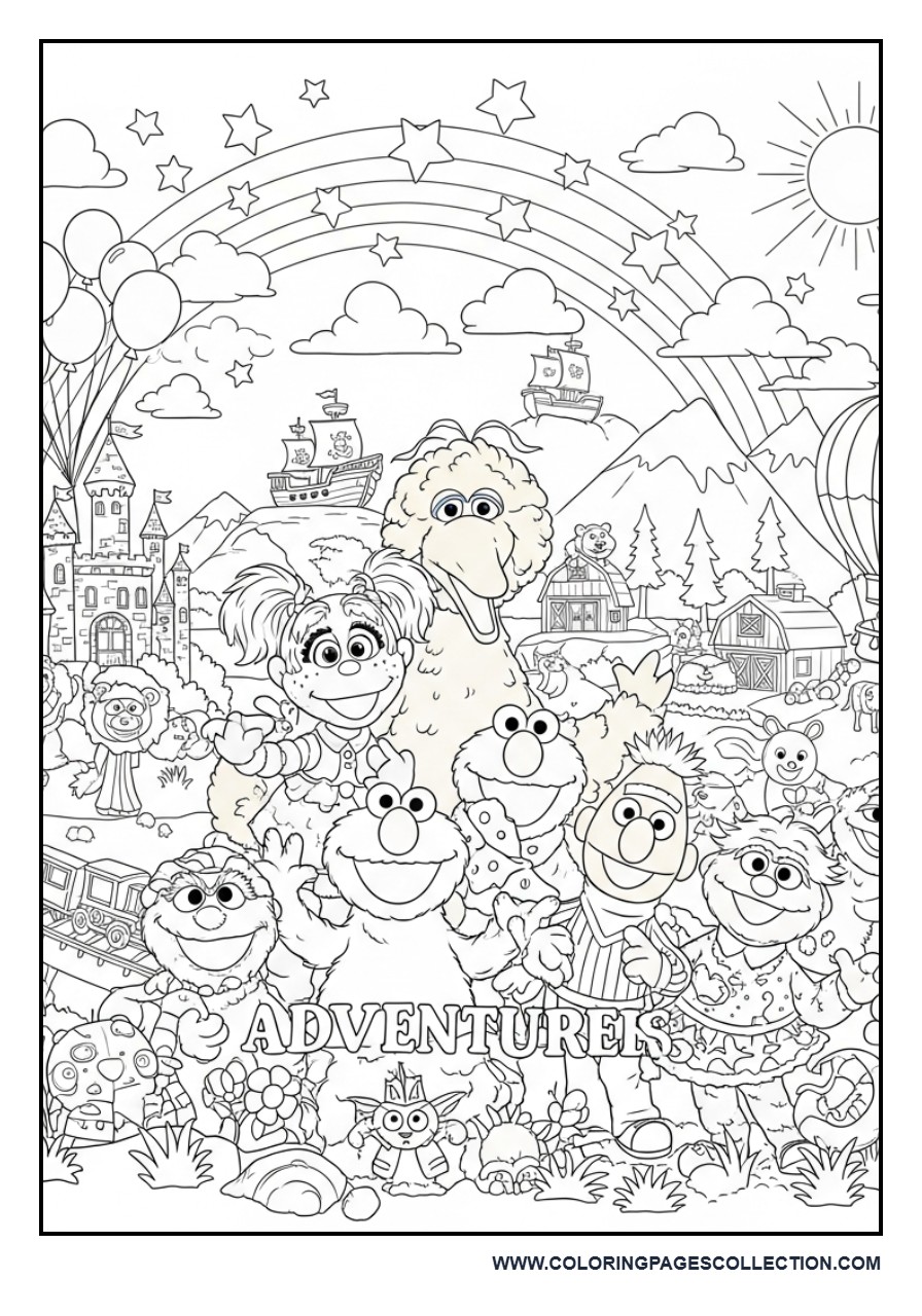 Ultimate Sesame Street Adventure World