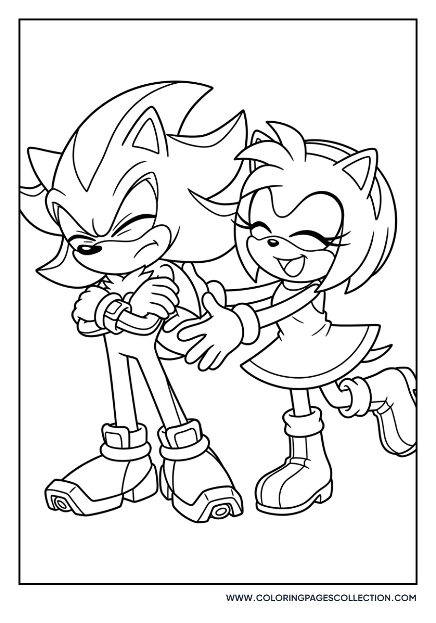 Shadow and Amy Rose
