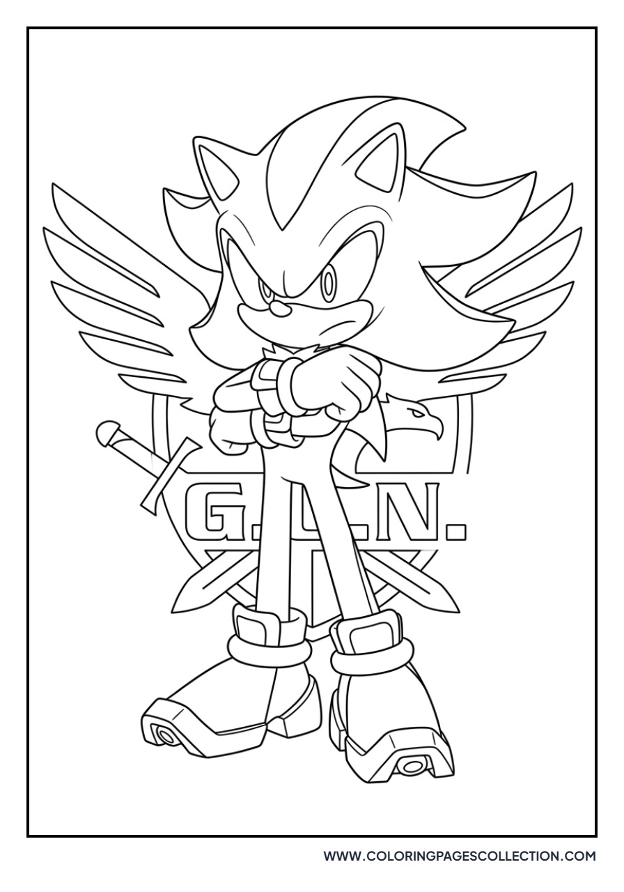 Shadow and the G.U.N. Logo