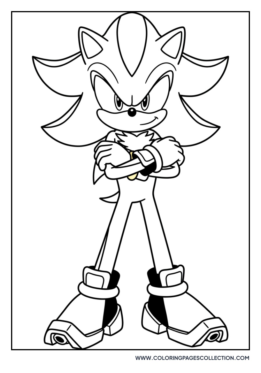 Shadow Crossing his Arms