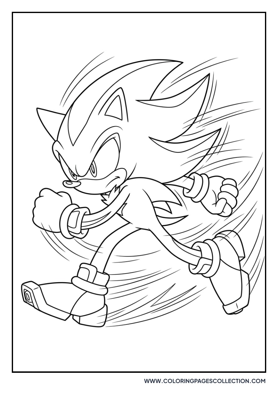 Shadow in High Speed Blur