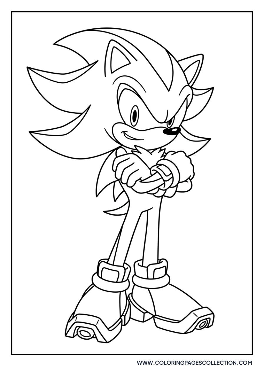 Shadow in Sonic Adventure 2 Style
