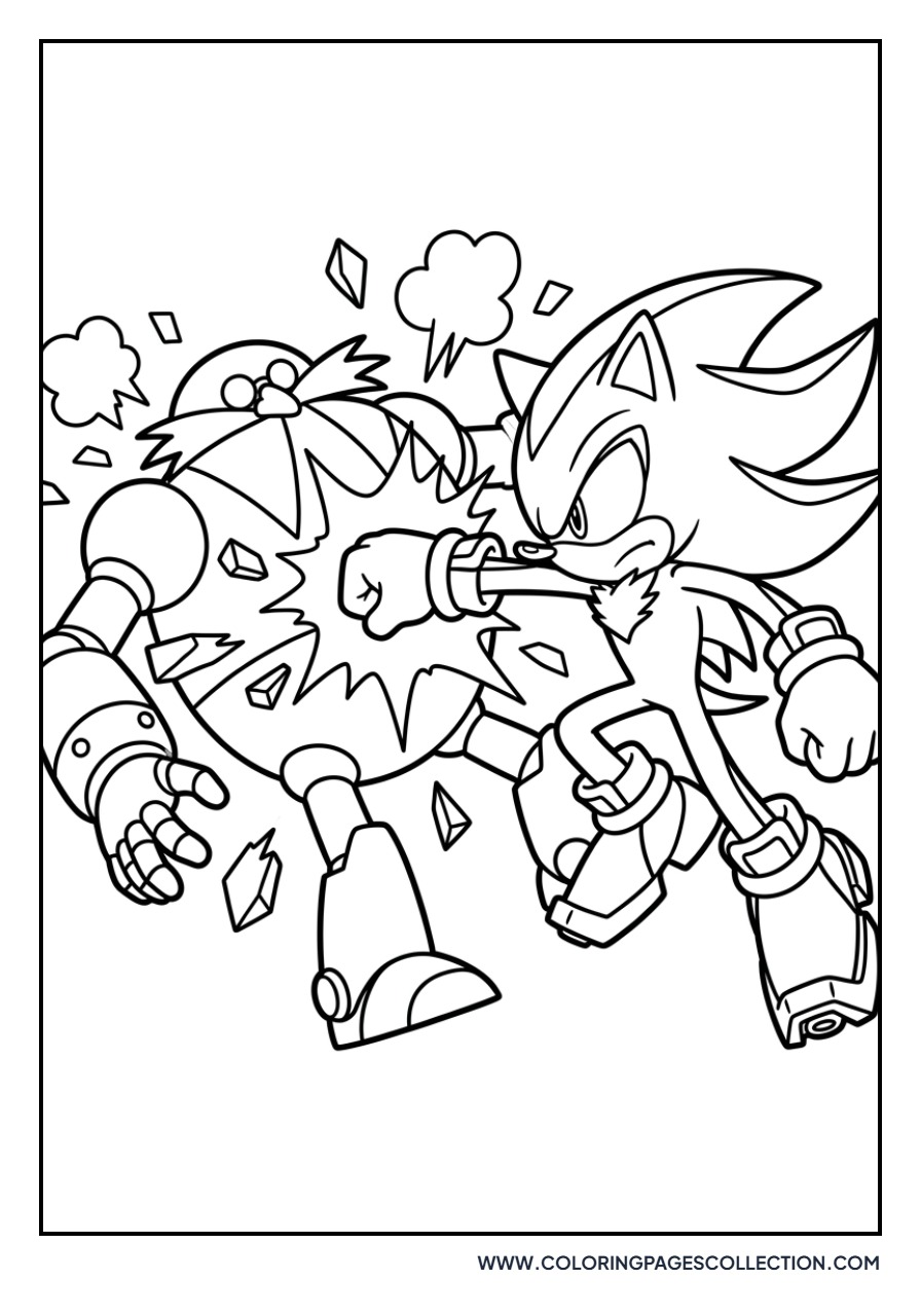 Shadow Punching a Robot
