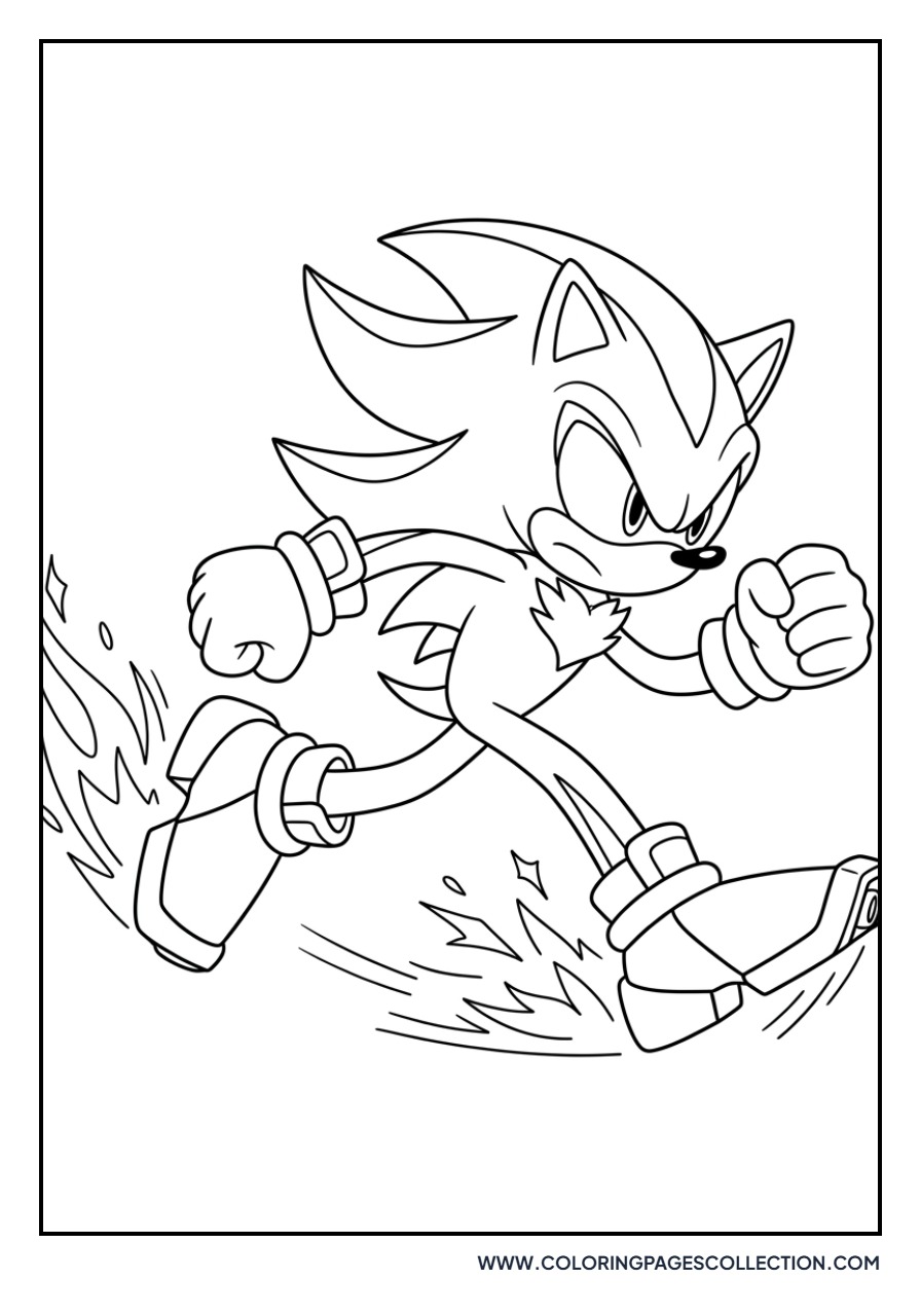 Shadow Running Fast