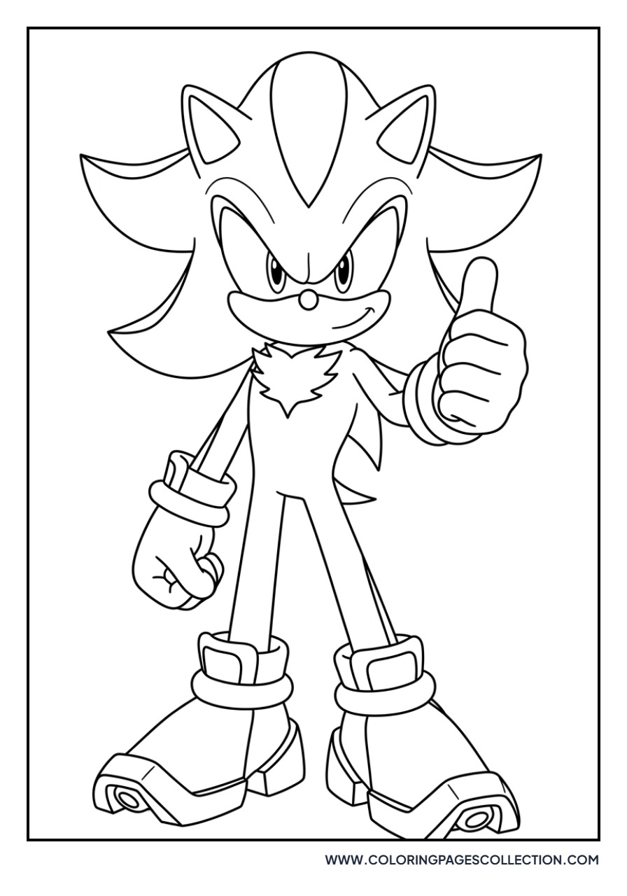 Shadow Victory Pose