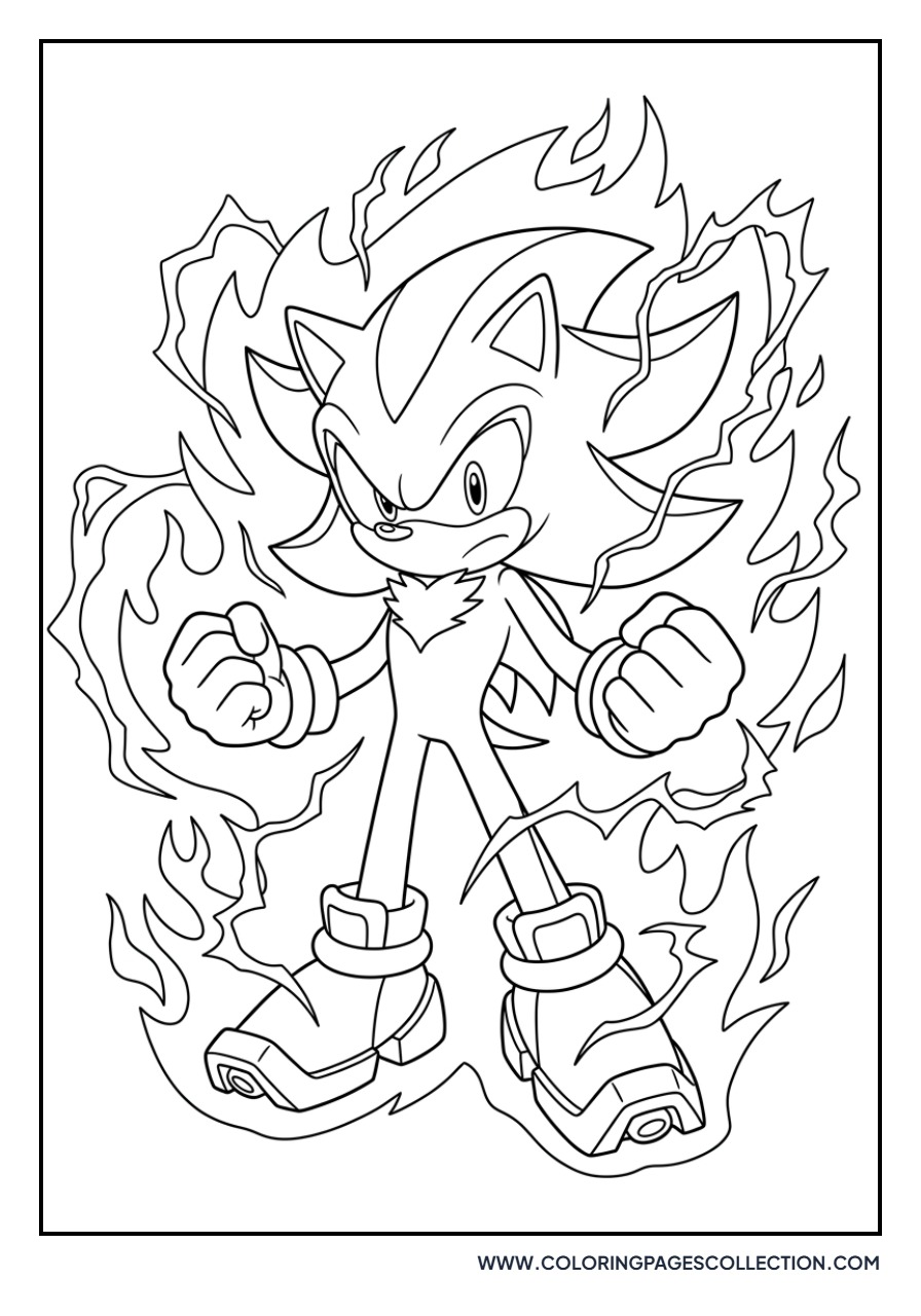 Shadow with a Glowing Aura