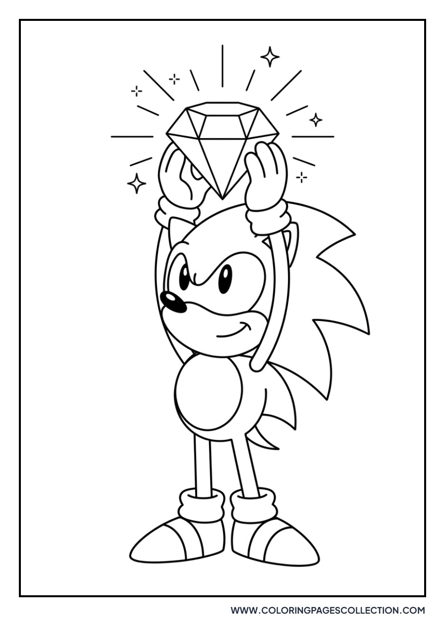 Silver Holding a Chaos Emerald