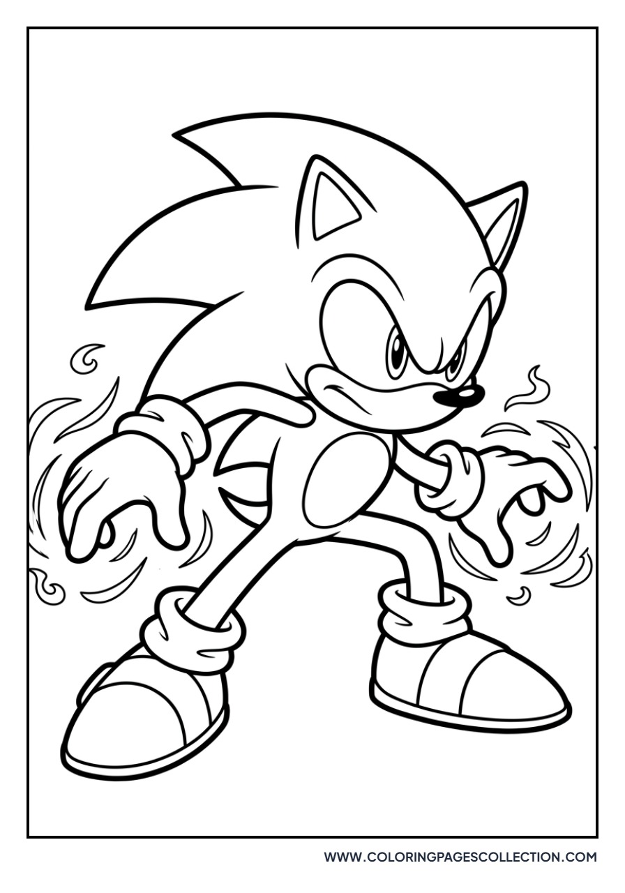 Silver the Hedgehog Ready to Fight
