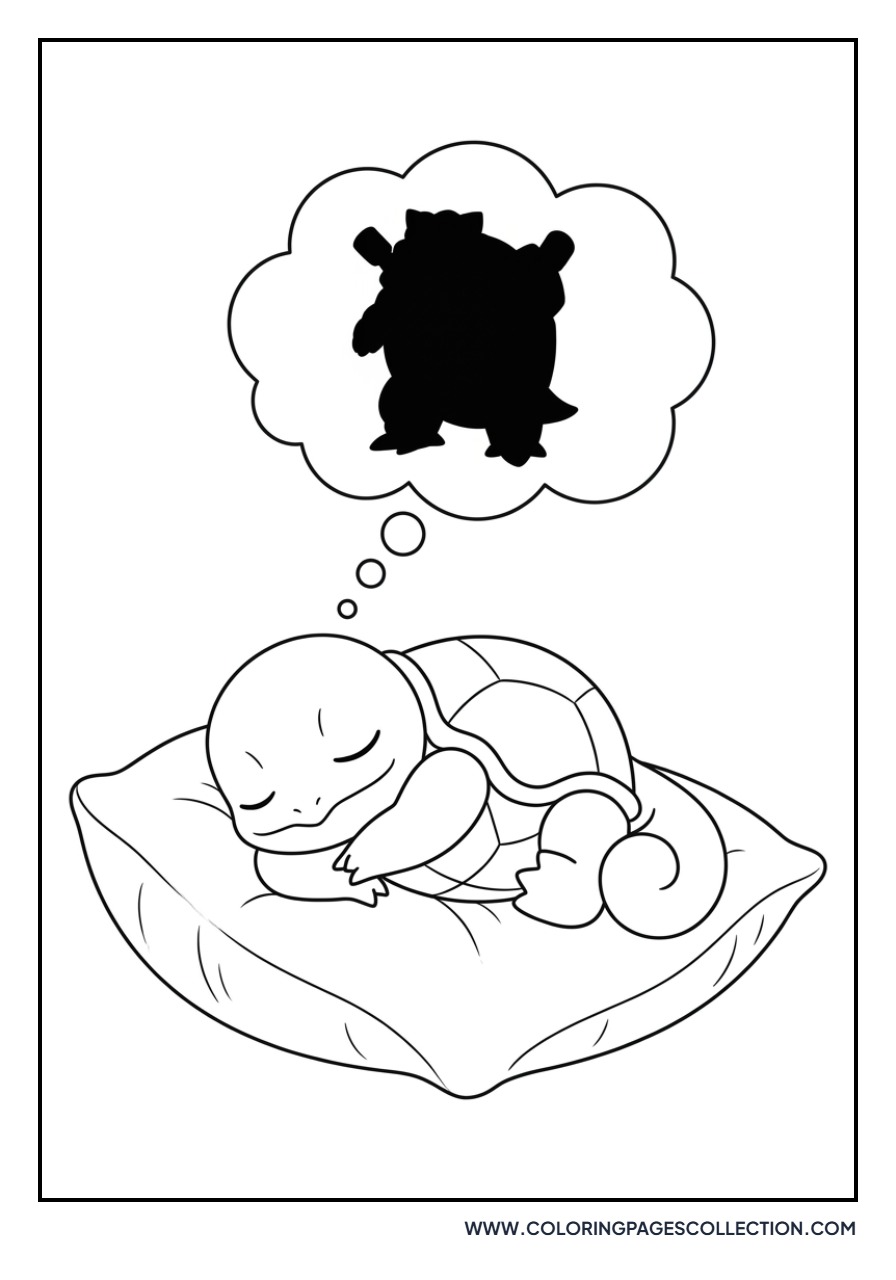 Squirtle Dreaming of Evolution