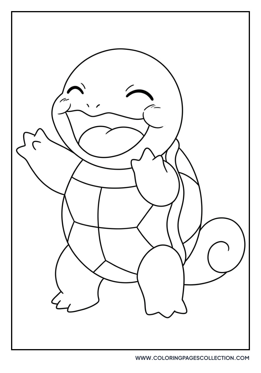 Squirtle Laughing Out Loud