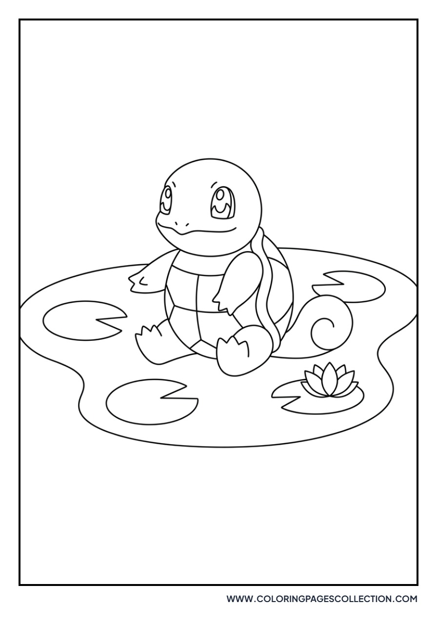64+ Free Squirtle Coloring Pages (Printable PDF)