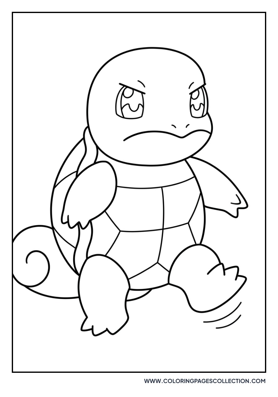 Squirtle Tapping its Foot