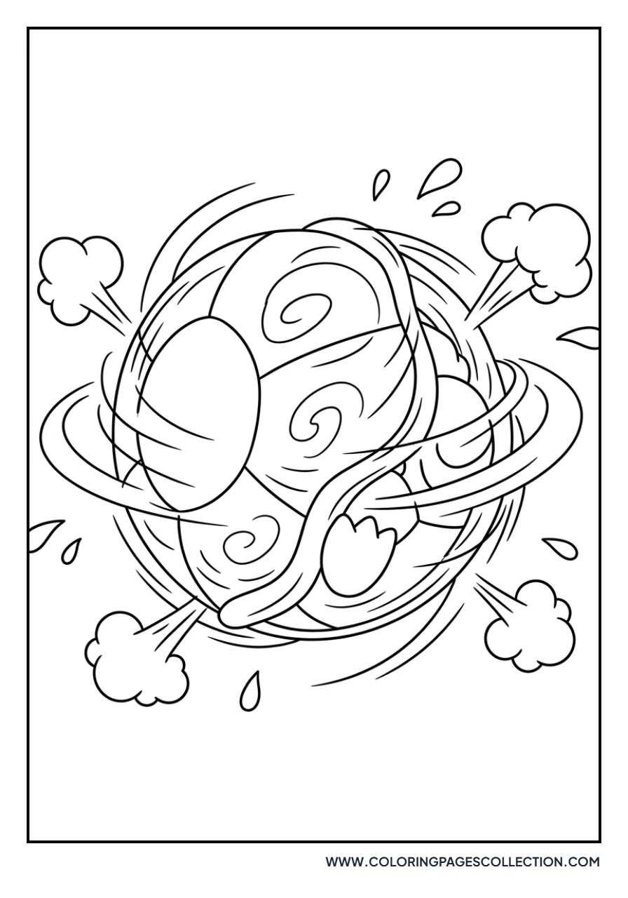 Squirtle Using Rapid Spin