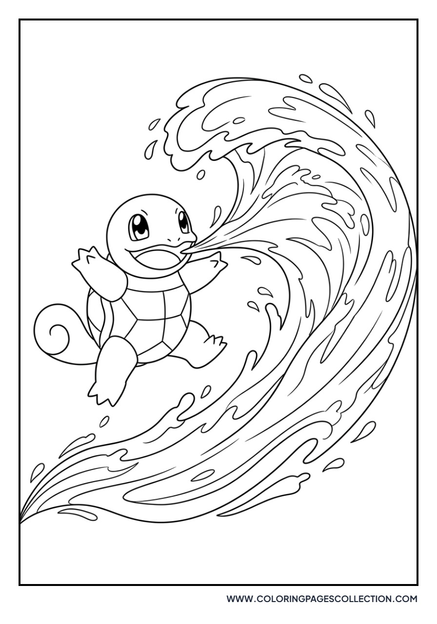 Squirtle Wave Attack
