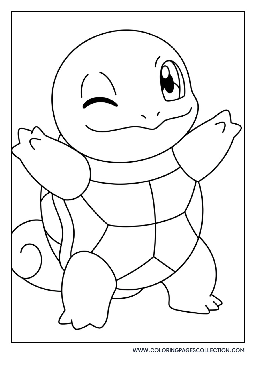 Squirtle Winking