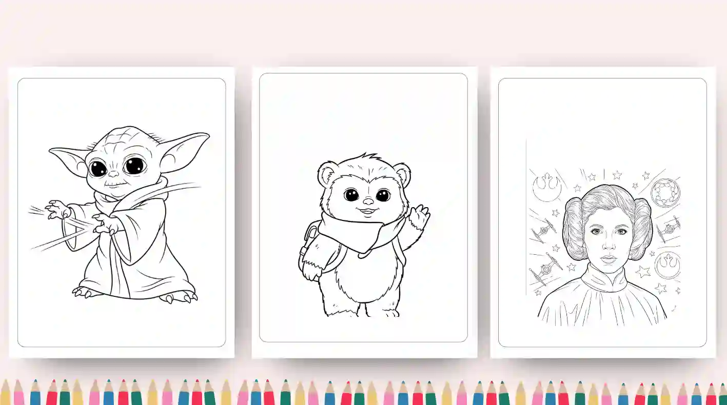 star wars coloring pages