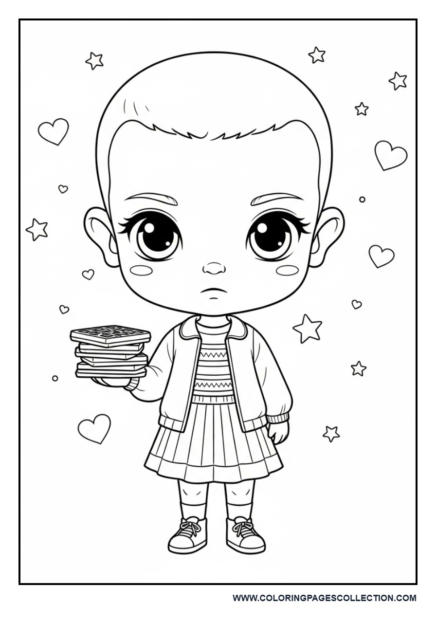 Chibi Eleven Cute Pose