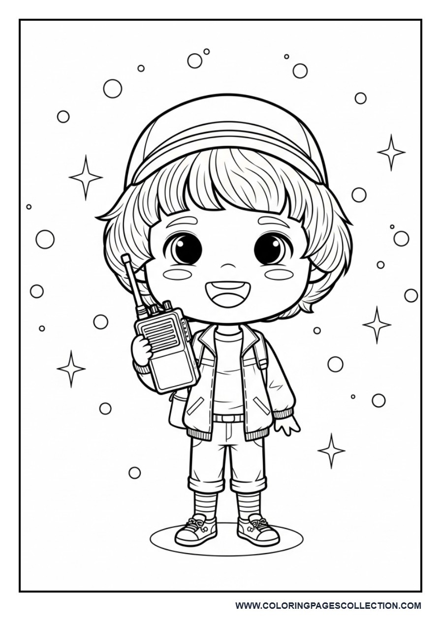 Chibi Walkie Talkie Scene