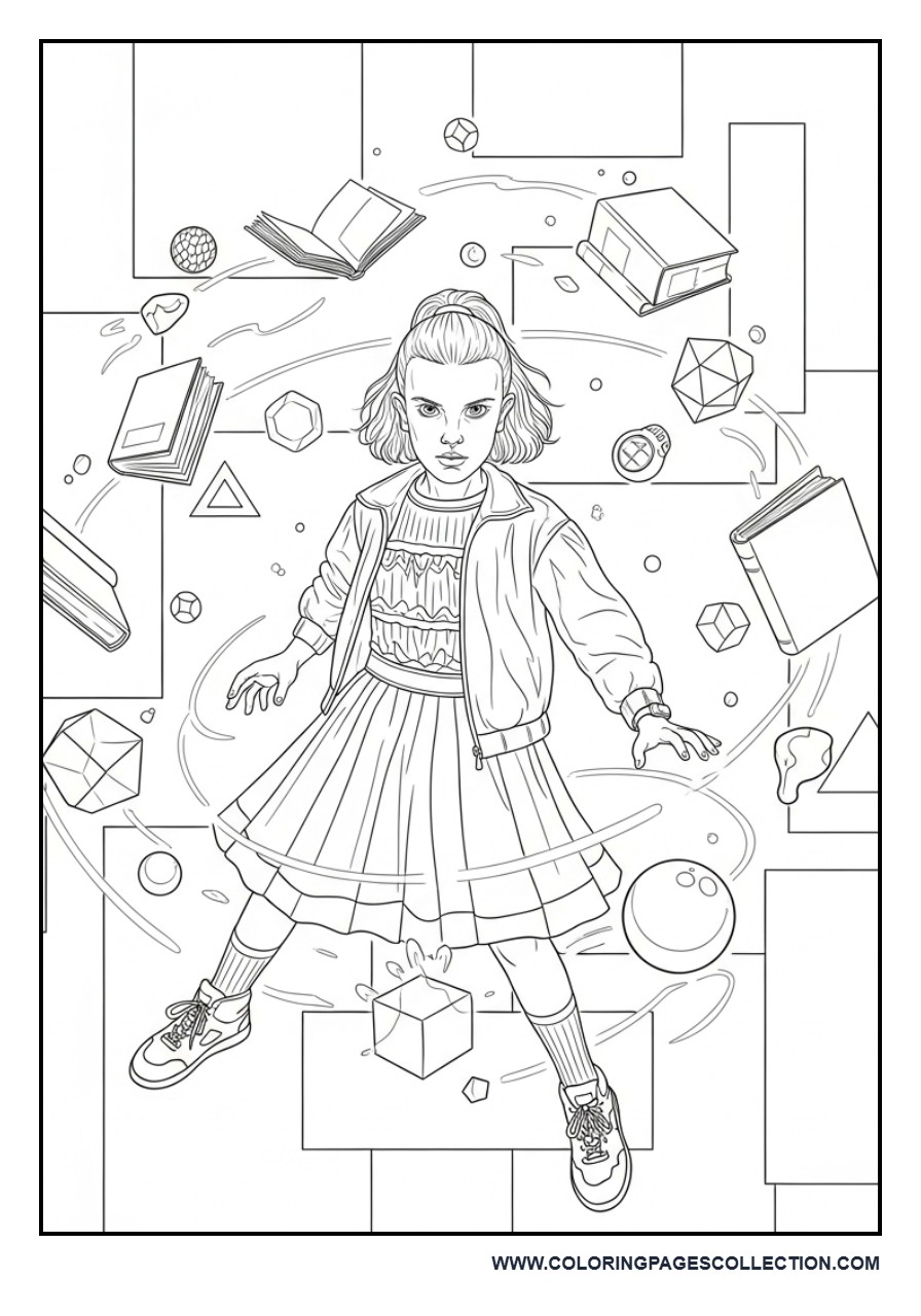 Eleven Floating Objects Scene