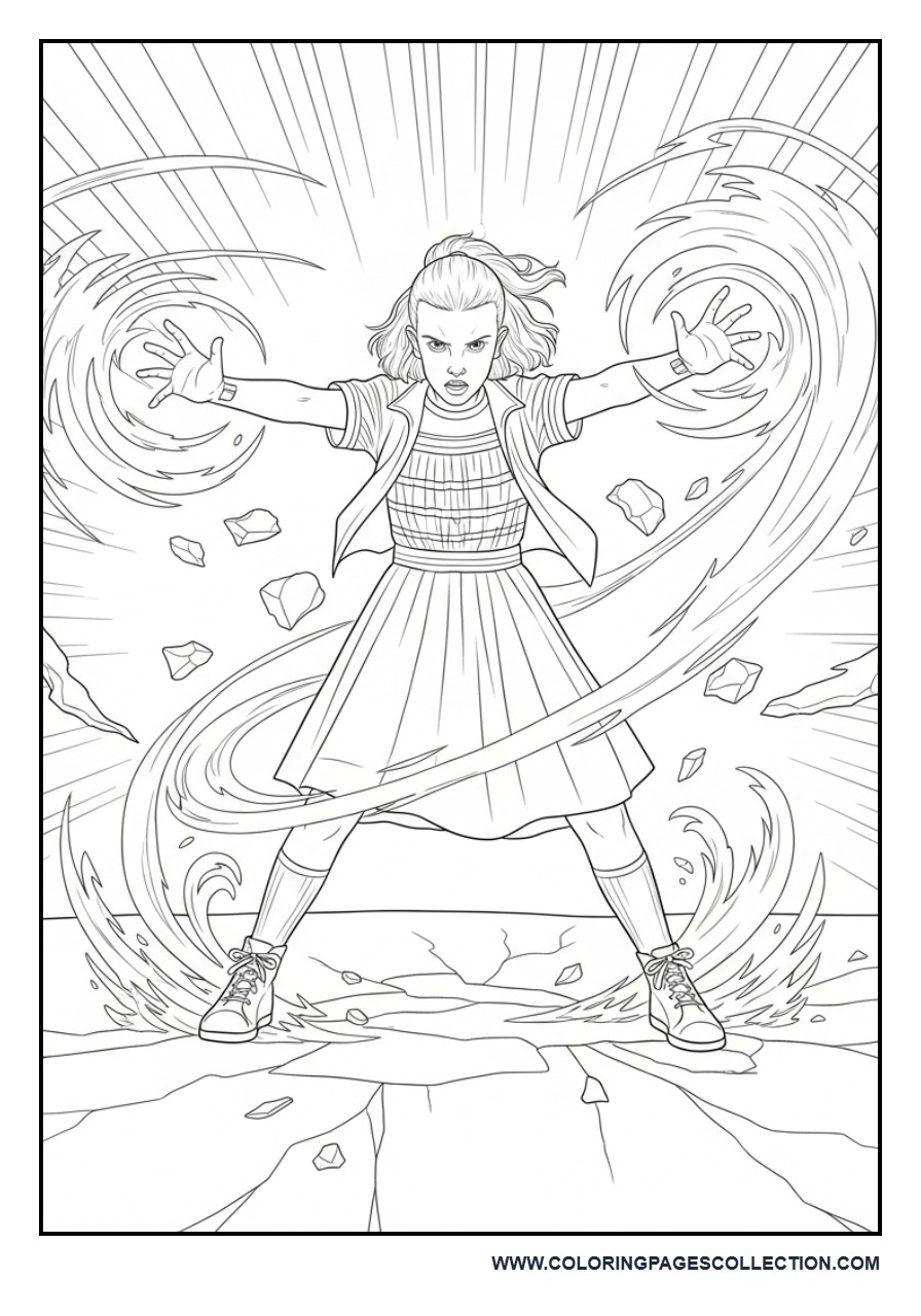 Eleven Power Blast Scene