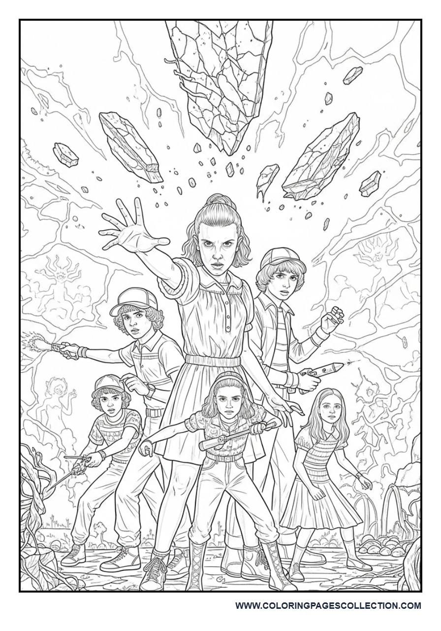 Group Action Scene Detailed