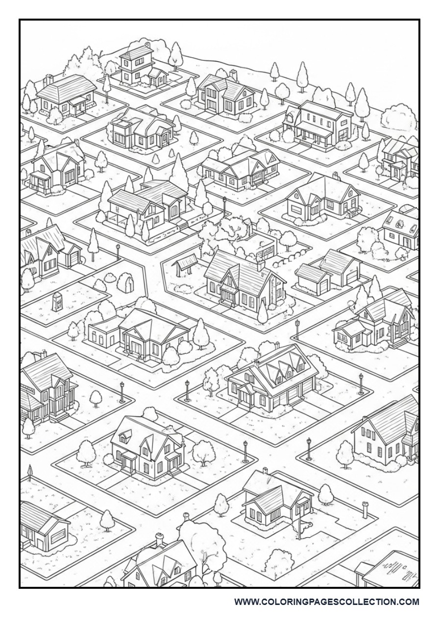 Hawkins Town Full Scene