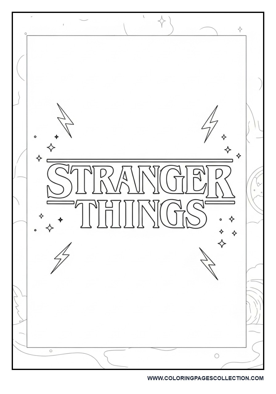 Stranger Things Logo Style Page