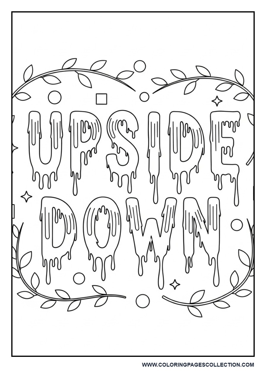 Upside Down Quote Design