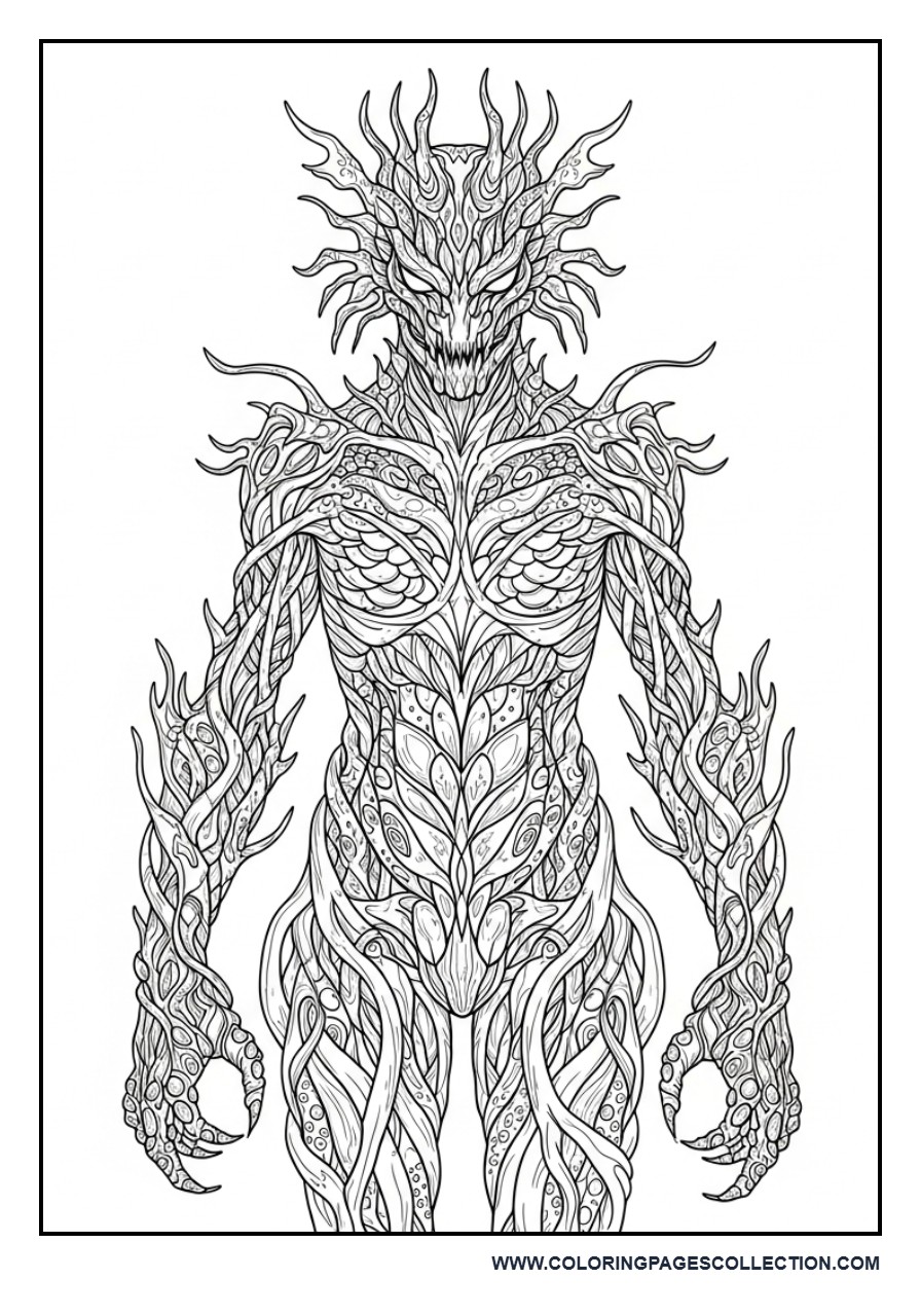Vecna Full Body Detailed
