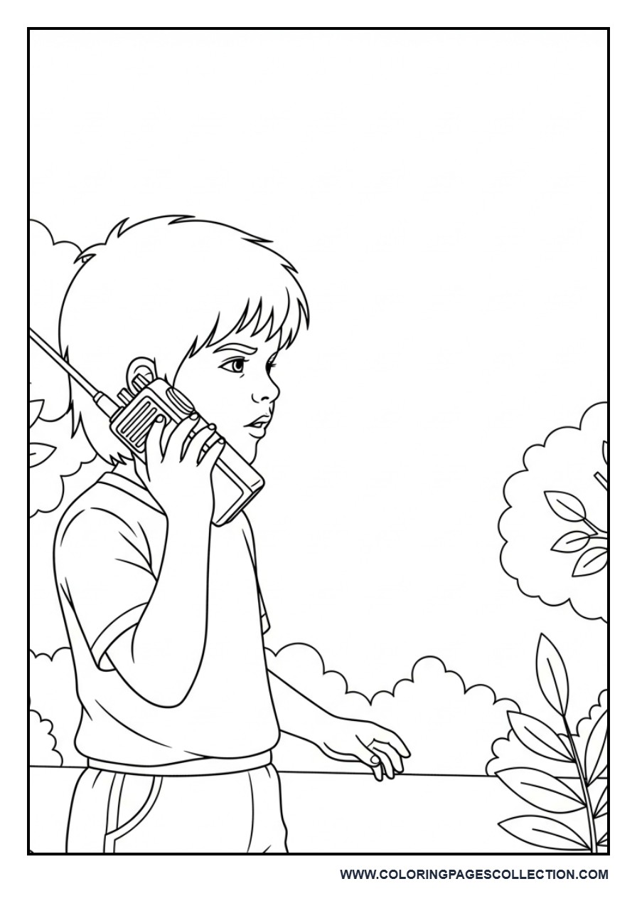 Walkie Talkie Communication Outdoors