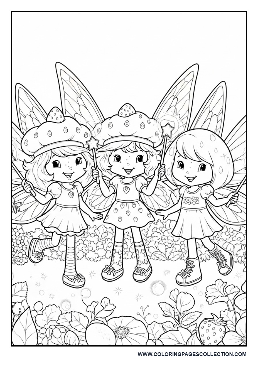 Strawberry Shortcake and Friends Fairy Adventure