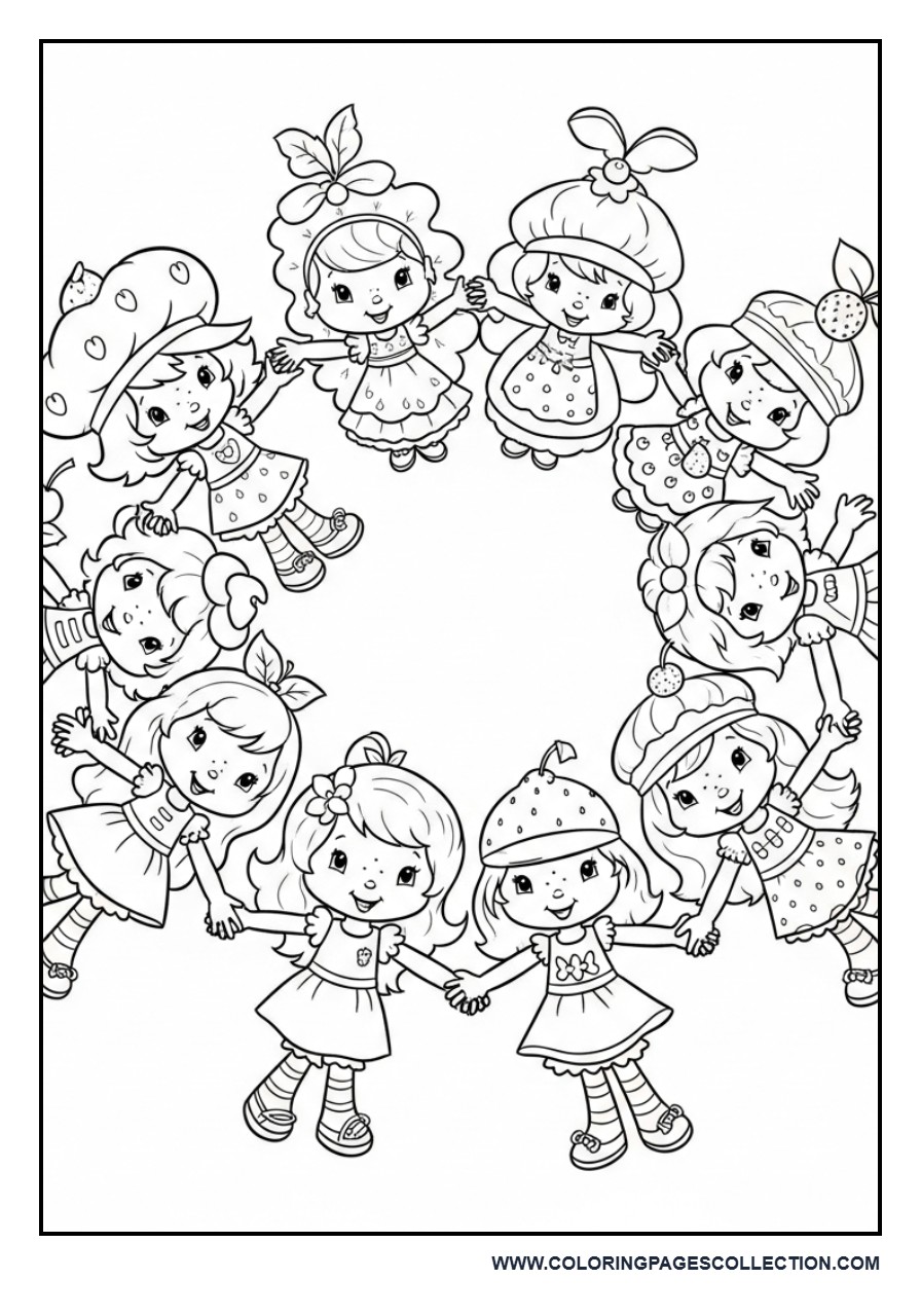 Strawberry Shortcake and Friends Friendship Celebration