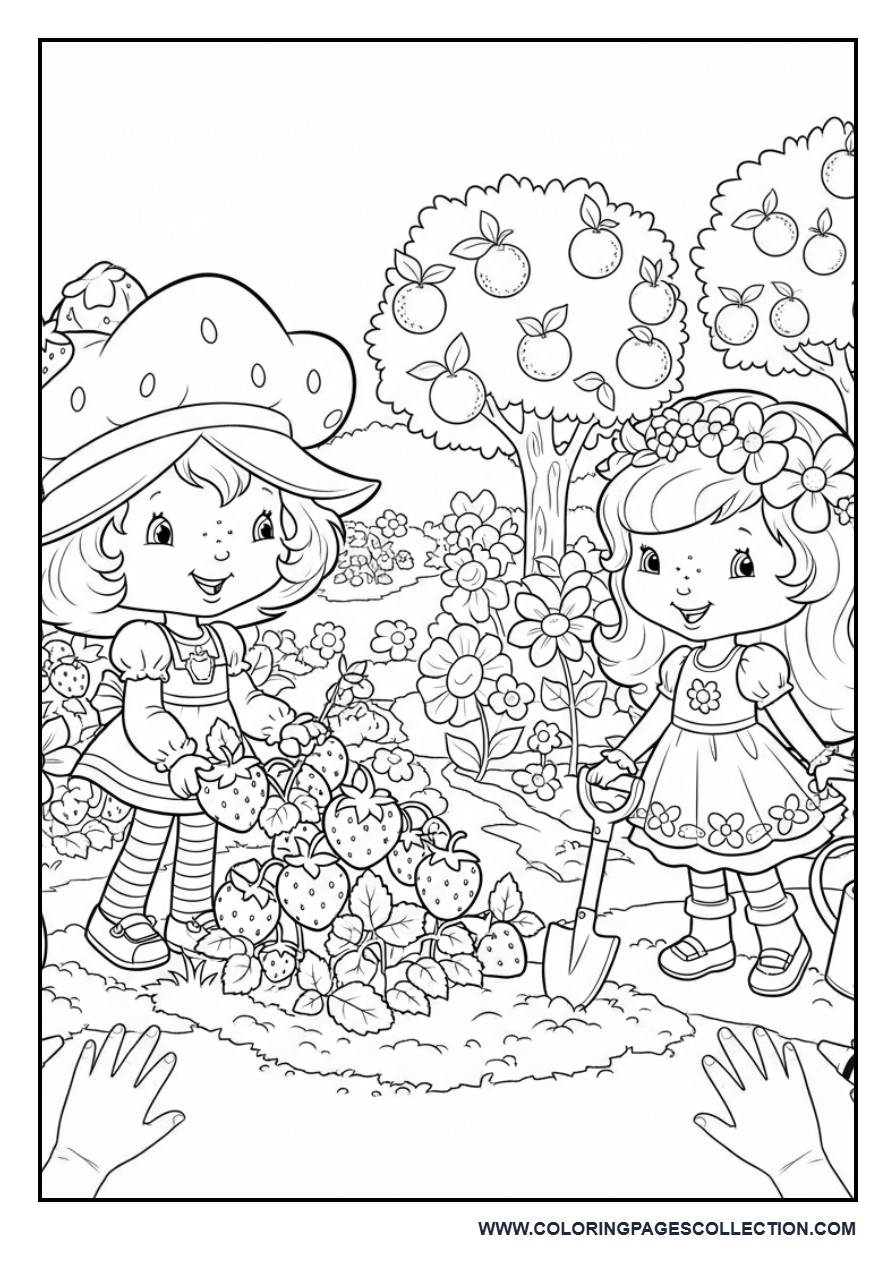 Strawberry Shortcake and Friends Gardening Competition