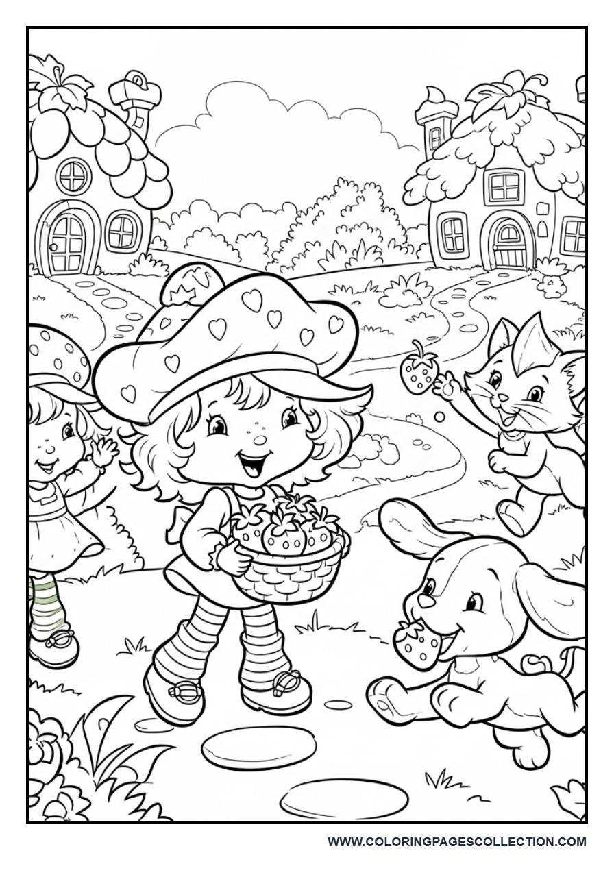 Strawberry Shortcake and Friends in a Berry Wonderland