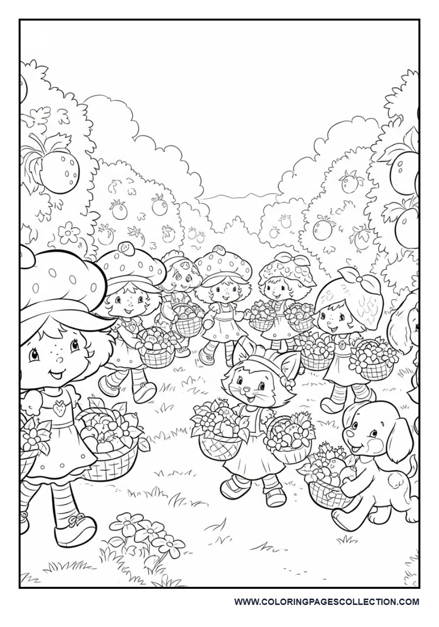 Strawberry Shortcake and Friends Storybook Garden Adventure