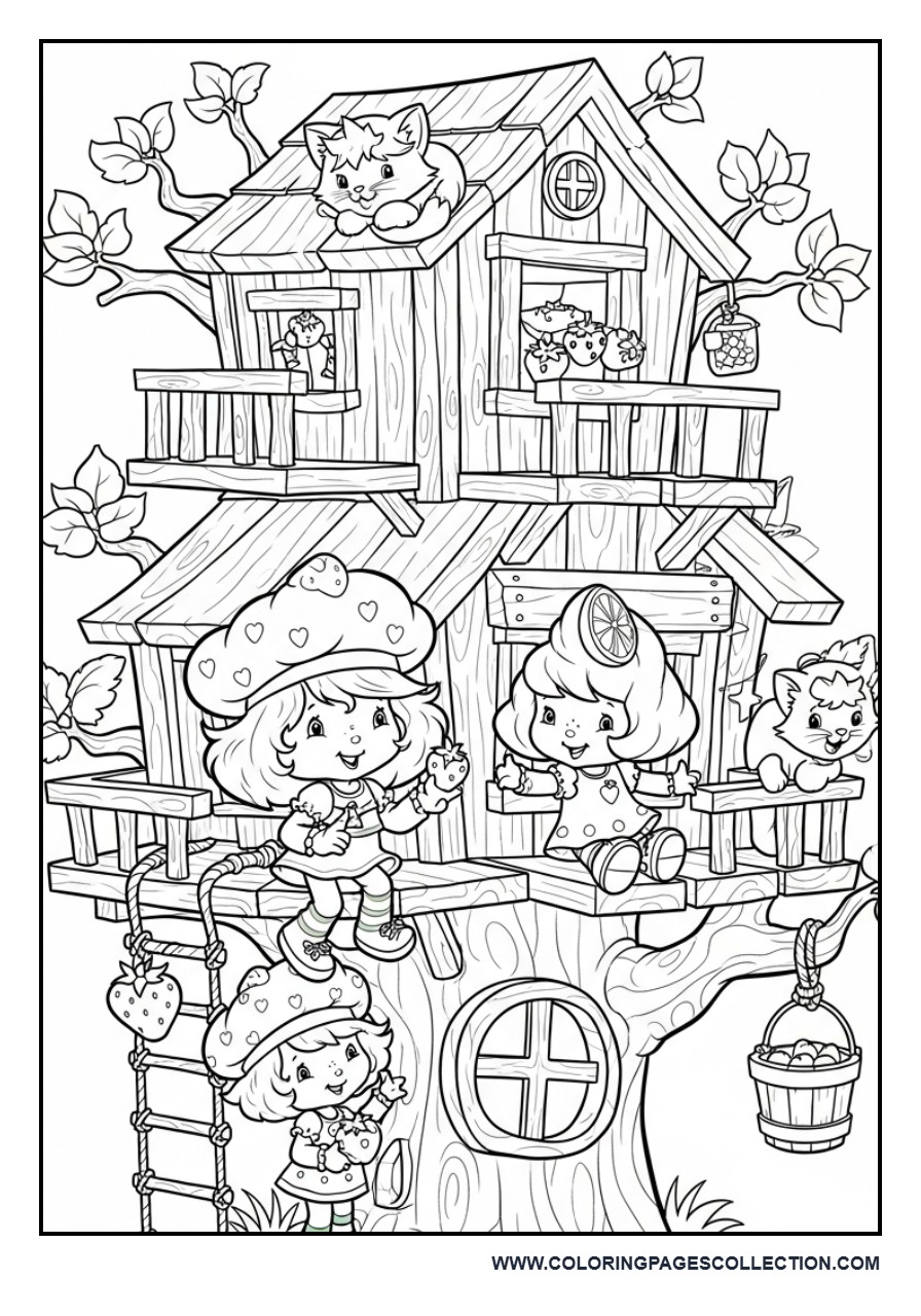 Strawberry Shortcake and Friends Treehouse Adventure