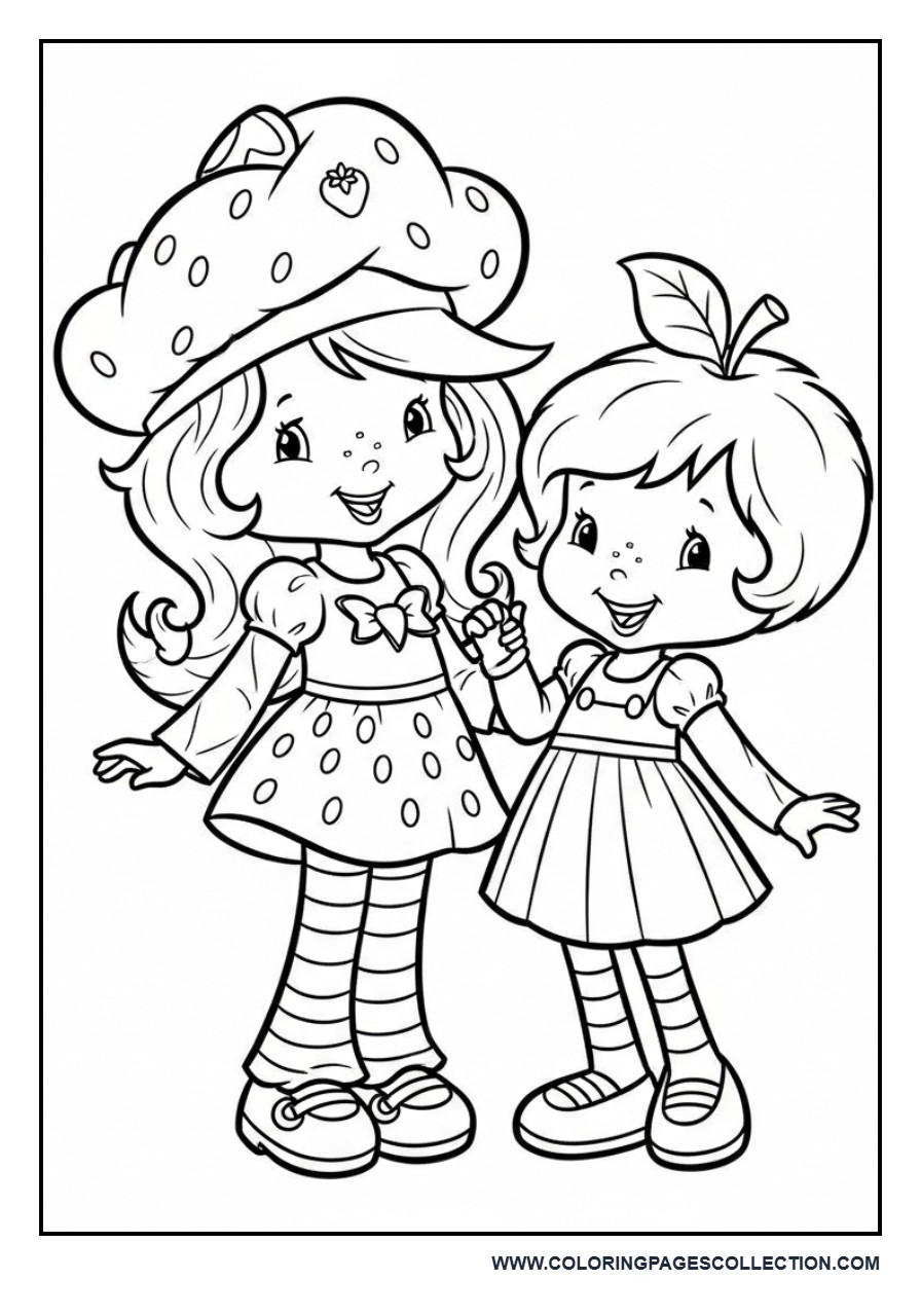 Strawberry Shortcake with Apple Dumplin