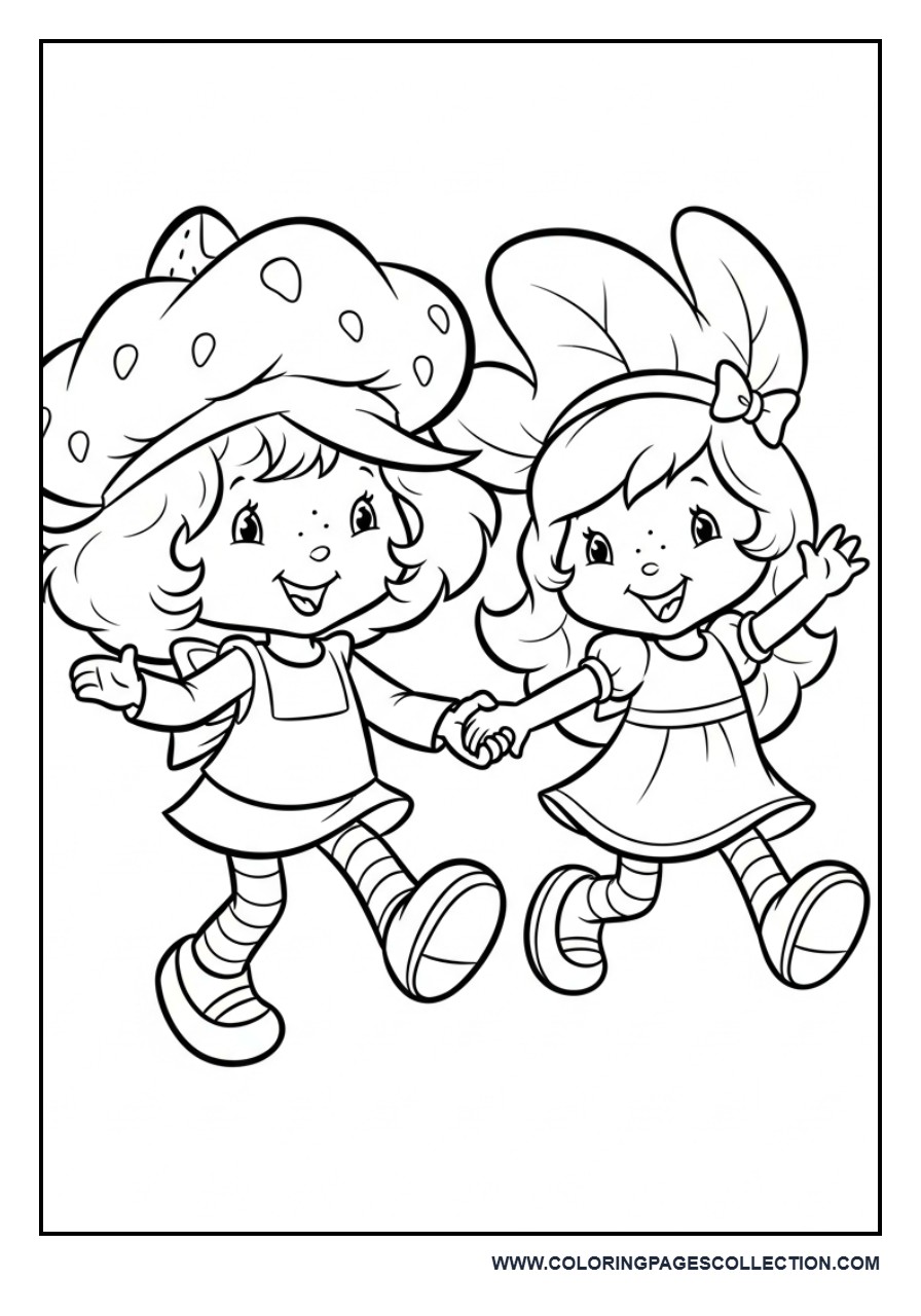 Strawberry Shortcake with Orange Blossom Waving