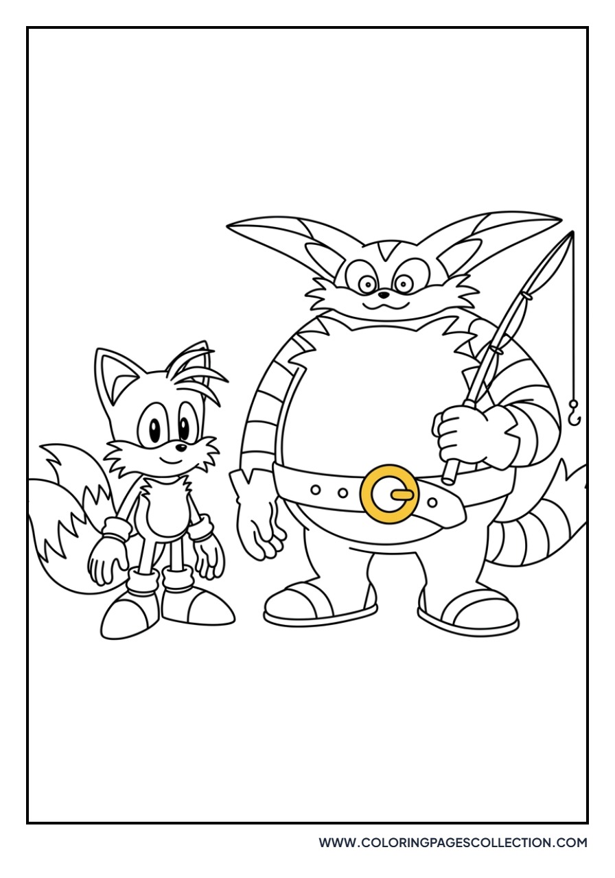 Tails and Big the Cat