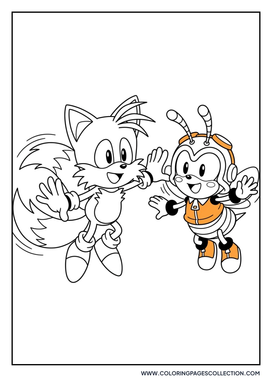 Tails and Charmy Bee
