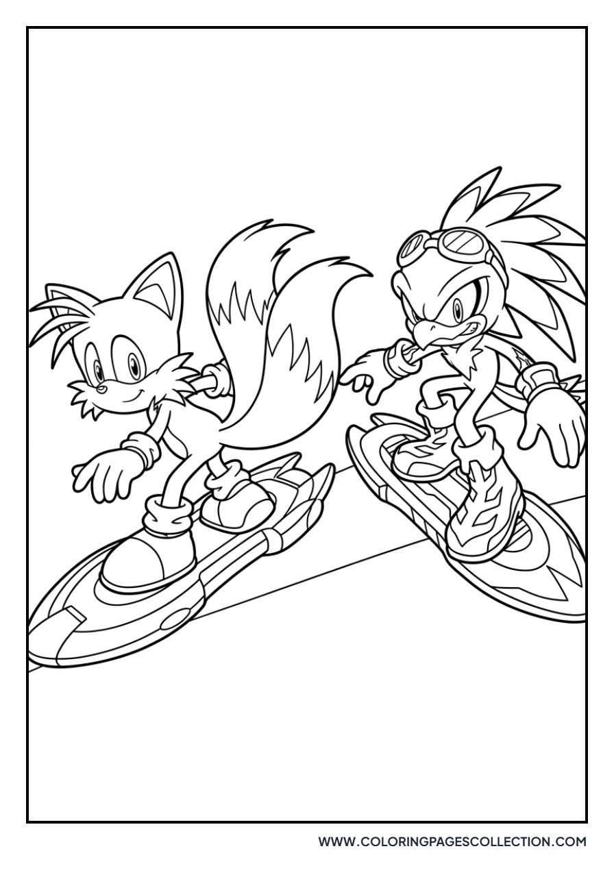 Tails and Jet the Hawk