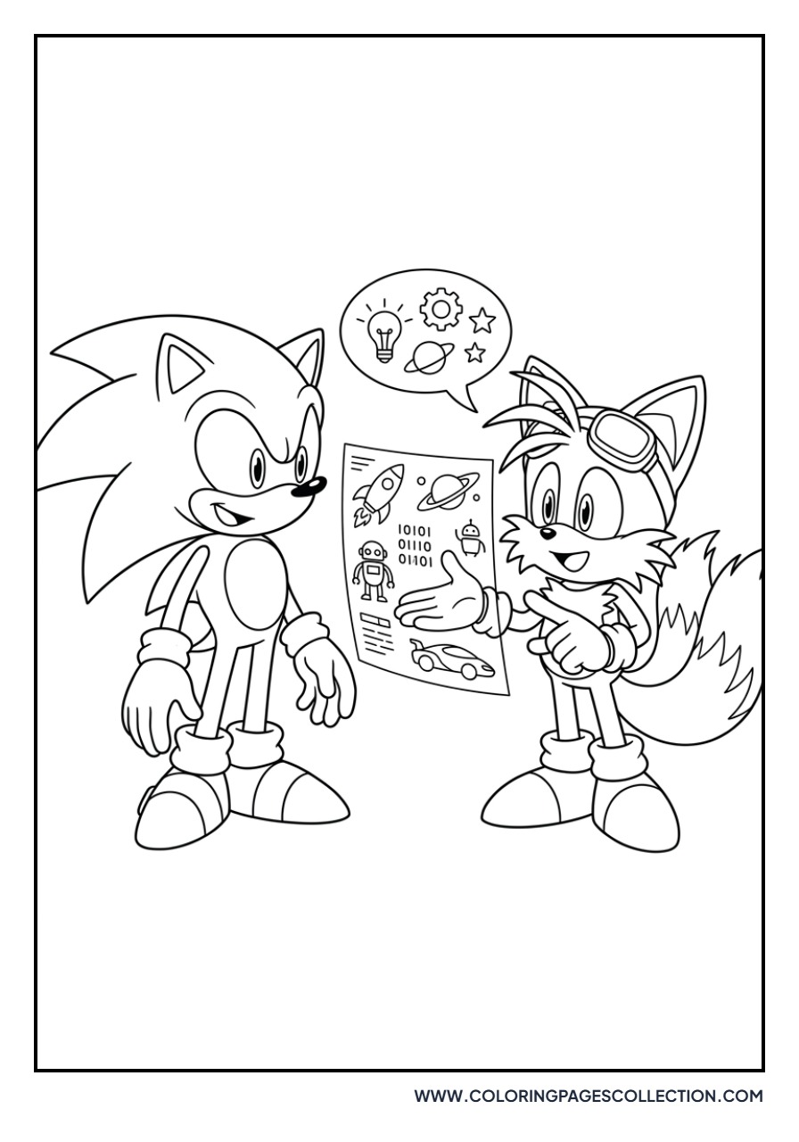 Tails and Silver the Hedgehog