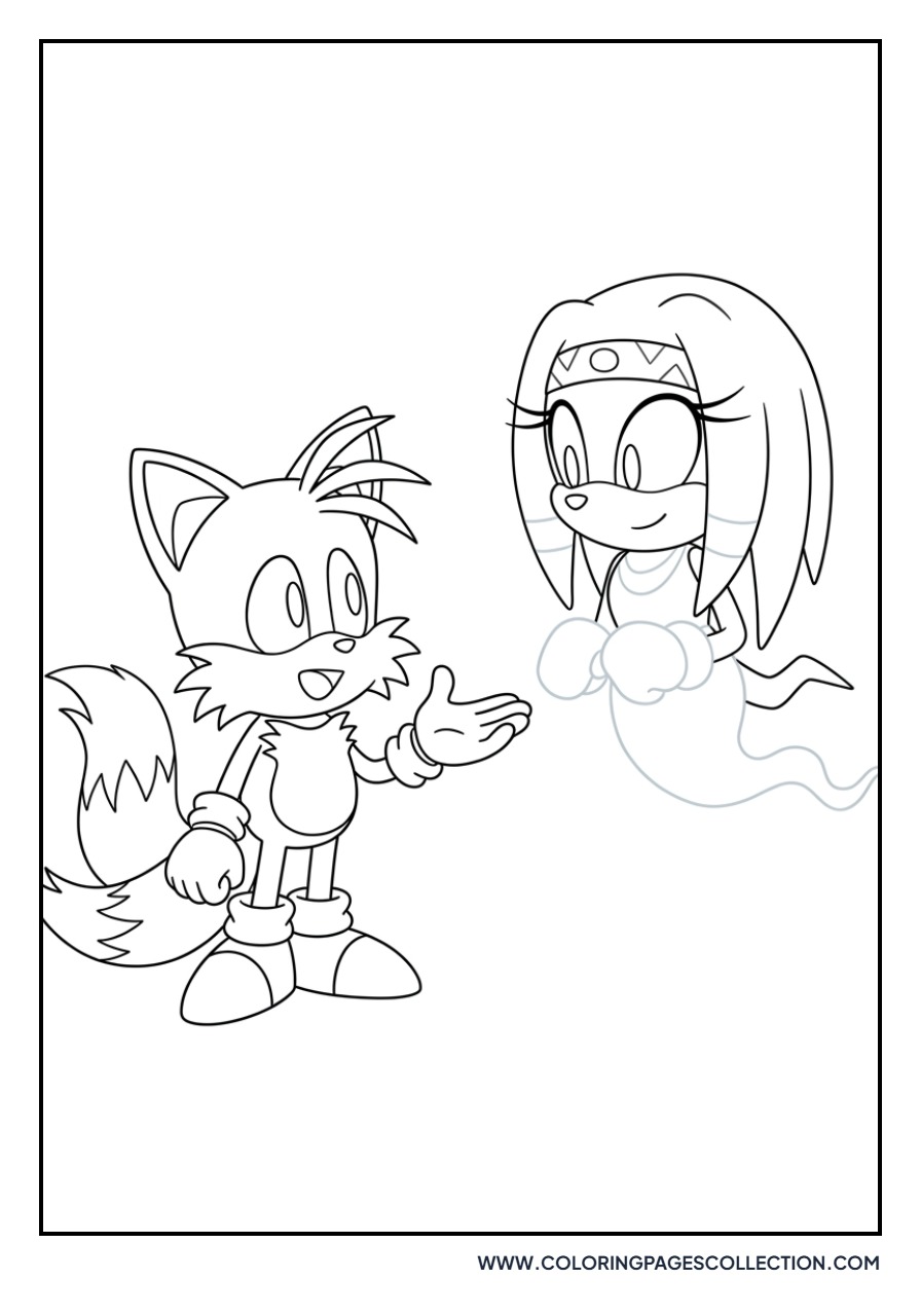 Tails and Tikal the Echidna