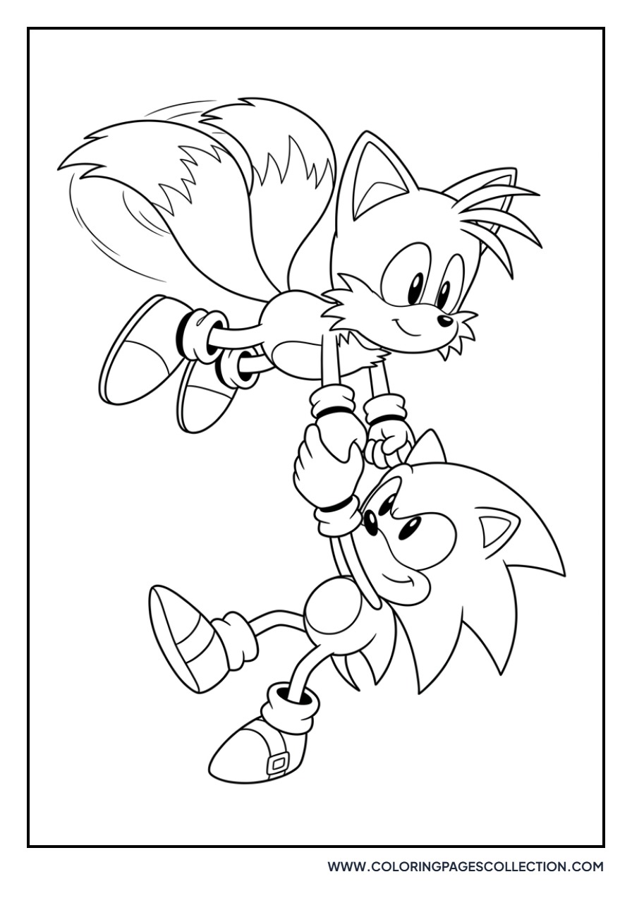 Tails Carrying Sonic